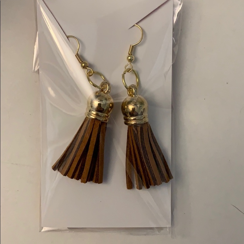 New, cute fringed earrings